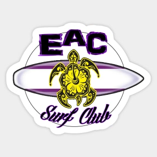 EAC Surf Club Sticker